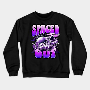 Spaced Out Astronaut Crewneck Sweatshirt